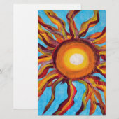 ワイルドサン 便箋 (正面/裏面)