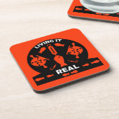 ワイルドサーモン魚釣り コースター (左側)