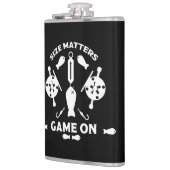 ワイルドサーモン魚釣り フラスク (左)