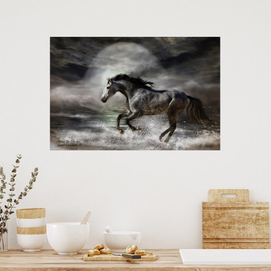 ワイルドザシーアートポスター/プリント ポスター (キッチン)