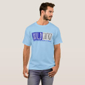 ワイルドシカゴのテレビ番組 Tシャツ (正面フル)