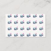 ワイルドシティベイビーシャワーベビー エンクロージャーカード (裏面)