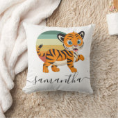 ワイルドジャングルサファリアニマルズベビー装飾用クッション クッション (ブランケット)