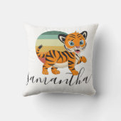 ワイルドジャングルサファリアニマルズベビー装飾用クッション クッション (裏面)