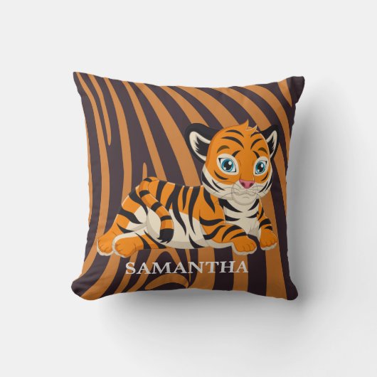 ワイルドジャングルサファリアニマルズベビー クッション (正面)