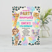 ワイルドジャングルテーマフォーボーイズ&ガールズ 招待状 (スタンド正面)