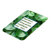 ワイルドジンジャーグリーン葉庭園愛好家引用文 マグネット (左側)