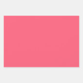 ワイルドスイカ無地のカラー ラッピングペーパーシート (正面3)