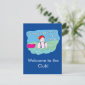 ワイルドスイミング ポストカード (スタンド正面)