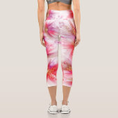 ワイルドスカーレットクリムゾンフローラアルコールインク カプリレギンス (裏面)