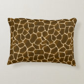 ワイルドスタイルサファリキラフェスポットズアニマルプリント アクセントクッション (裏面)