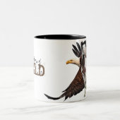 ワイルドスタリオンシャーマンの「フリーダムフライト」マグカップ ツートーンマグカップ (中央)