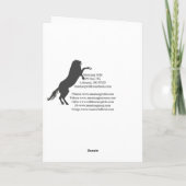 ワイルドスタリオンブードゥーグリーティングカード サンキューカード (裏面)