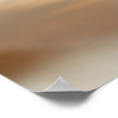 ワイルドスタリオンランニングの夕暮れ ポスター (角)