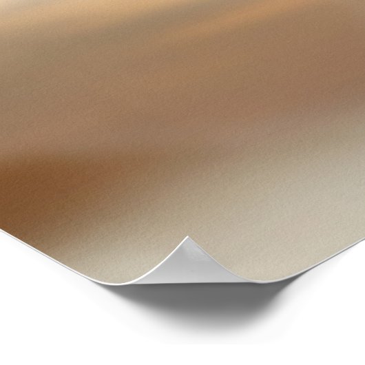 ワイルドスタリオンランニングの夕暮れ ポスター (角)