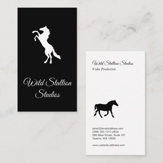 ワイルドスタリオン2 名刺 (正面/裏面)