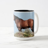 ワイルドスタリオン「名誉」飲料マグカップ ツートーンマグカップ (正面右)