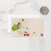 ワイルドストロベリーノートカード ノートカード (正面/裏面インサイチュ)