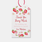 ワイルドストロベリーベリースウィート誕生日 ギフトタグ (正面)