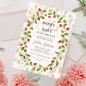 ワイルドストロベリー スイートベイビーシャワー 招待状