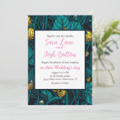 ワイルドストロベリー、黄色と青 招待状 (スタンド正面)