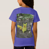 ワイルドスナップショットティーのPikachu Tシャツ (裏面)