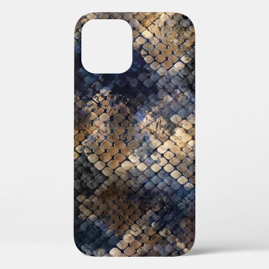 ワイルドスナンケスキン水の色シームレスデザイン Case-Mate iPhoneケース (裏面)