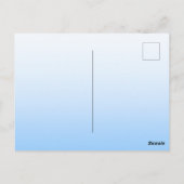 ワイルドスノーウルフ捕食者自然冬の芸術 ポストカード (裏面)