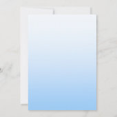 ワイルドスノーウルフ捕食者自然冬の芸術 招待状 (裏面)