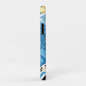 ワイルドスノーレオパードデザイン Case-Mate iPhoneケース (裏面/右)