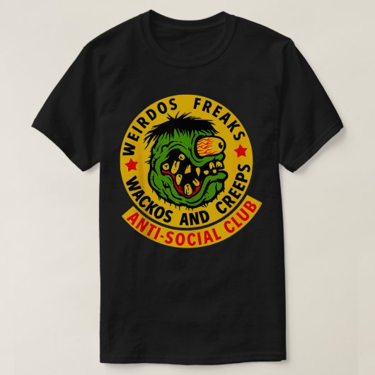 ワイルドスワッコスとクリープス Tシャツ (デザイン正面)