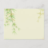 ワイルドス絵を描タイルを施した水彩模様カード ポストカード (正面)