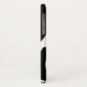 ワイルドゼブラ印刷と名前ケースメイトiPhoneケース Case-Mate iPhoneケース (裏面/左)