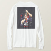 ワイルドソウルタイガーアイズグラフィックTシャツ Tシャツ (デザイン裏面)