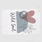 ワイルドソウル ゴルフタオル (横)