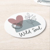 ワイルドソウル ラウンドペーパーコースター (アングル)
