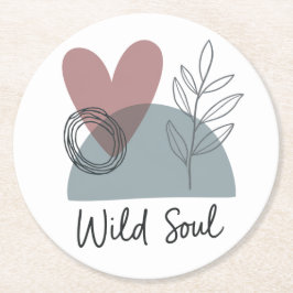 ワイルドソウル ラウンドペーパーコースター