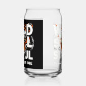 ワイルドソウル – 激しいタイガーアイズやる気を起こさせるアート ガラス缶 (右)