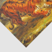 ワイルドタイガーとヘビ（アニマルアート） 薄葉紙 (詳細)