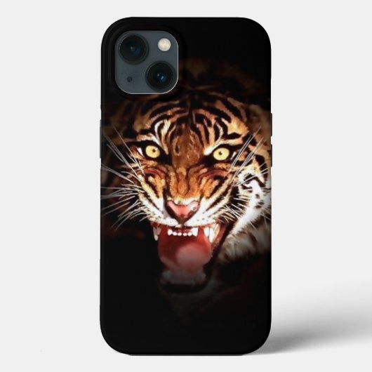 ワイルドタイガーのアートワーク Case-Mate iPhoneケース (裏面)
