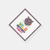 ワイルドタイガーの誕生日パーティー スタンダードカクテルナプキン (角)