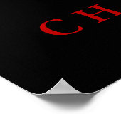 ワイルドタイガーやる気を起こさせるチャレンジ引用文 ポスター (角)