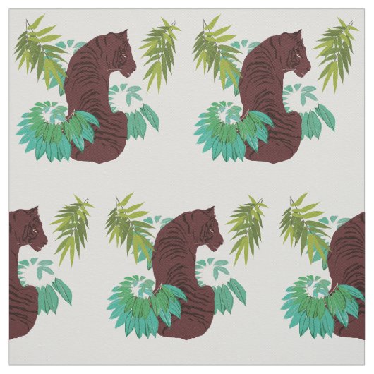 ワイルドタイガーアート ファブリック (見本)