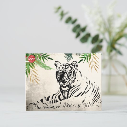 ワイルドタイガーシーズンのご挨拶クリスマスパラダイス シーズンポストカード (スタンド正面)