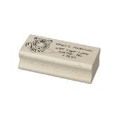 ワイルドタイガーヘッド差出人住所ゴムスタンプ ラバースタンプ (スタンプ)