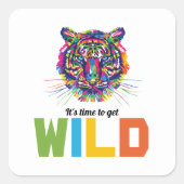 ワイルドタイガー スクエアシール (正面)