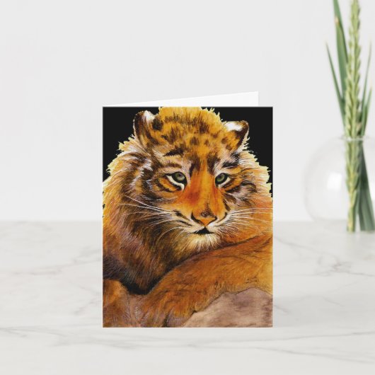 ワイルドタイガーCub Get Well Card カード (正面)