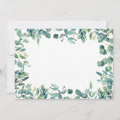 ワイルドタイム キュート オーストラリアの動物達 お誕生日 招待状 (裏面)