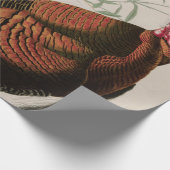 ワイルドターキーバードオブアメリカオードゥボンプリント ラッピングペーパー (角)