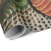 ワイルドターキーバードオブアメリカオードゥボンプリント ラッピングペーパー (ロールコーナー)